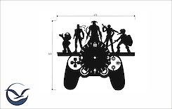 Настінний металевий годинник ЧМ-17 