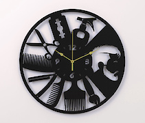 Настінний металевий годинник ЧМ-18 