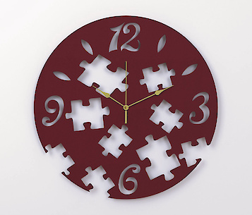 Настінний металевий годинник ЧМ-20 