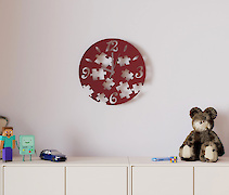 Настінний металевий годинник ЧМ-20 