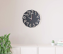 Настінний металевий годинник ЧМ-21 