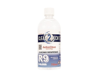 Очиститель мебельный ACTIVE CLEAN R9 H-GLOSS 750ML