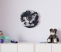 Настенные металлические часы ЧМ-25 