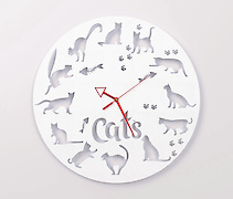 Настінний металевий годинник ЧМ-27 