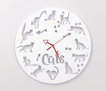 Настінний металевий годинник ЧМ-27 