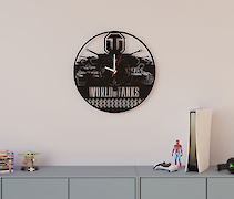 Настінний металевий годинник ЧМ-28 