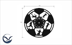 Настенные металлические часы ЧМ-29 