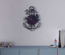 Настінний металевий годинник ЧМ-30 