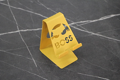 Металева настільна підставка для мобільного телефону LOGO