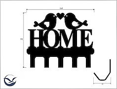 Настінна вішалка декоративна ВМ-60 