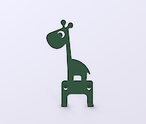 Настінна вішалка декоративна ВМ-66 