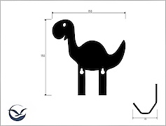 Настенная вешалка декоративная ВМ-67 