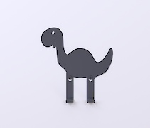 Настінна вішалка декоративна ВМ-67 