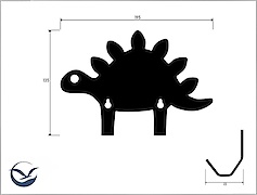 Настінна вішалка декоративна ВМ-69 