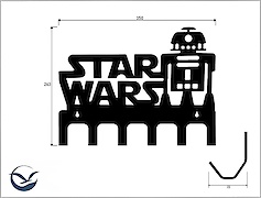 Настенная вешалка декоративная ВМ-73 