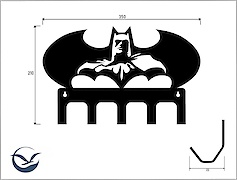 Настенная вешалка декоративная ВМ-74 