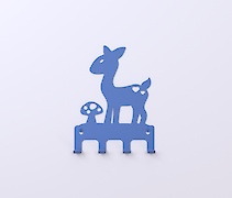 Настінна вішалка декоративна ВМ-52 