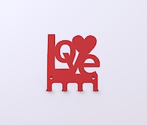 Вішалка настінна декоративна ВМ-54 