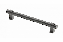 Меблева ручка GTV IMPERIAL 160мм чорний (UZ-IMPERIAL-160-20M)