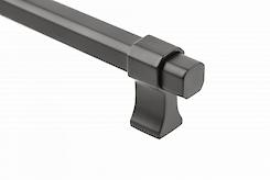 Меблева ручка GTV IMPERIAL 160мм чорний (UZ-IMPERIAL-160-20M)