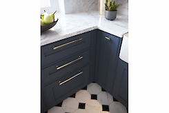 Мебельная ручка GTV IMPERIAL 160мм золото матовое (UZ-IMPERIAL-160-18)