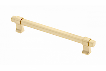 Меблева ручка GTV IMPERIAL 160мм золото матове (UZ-IMPERIAL-160-18)