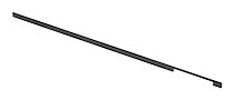 Меблева ручка GTV EXTEND L=1200мм чорний (UA-EXTEND-1200-20M)