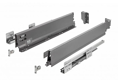 Шухляда GTV MODERN BOX PRO низька H=84 L=450, антрацит