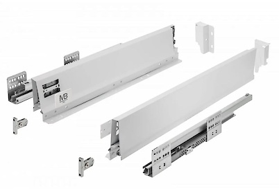 Шухляда GTV MODERN BOX PRO низька H=84 L=450, біла