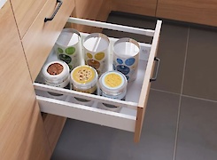 Ящик GTV MODERN BOX PRO высокий H=199 L=450, белый