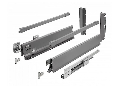 Шухляда GTV MODERN BOX PRO висока H=199 L=500, антрацит