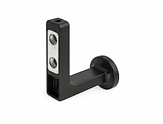 Крючок GTV ARCO одинарный, черный