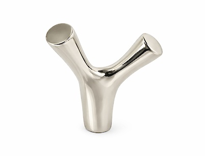 Мебельный крючок GTV TORNA двойной, инокс