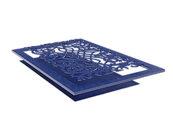 Сборка фасадов LaserCut Вариант 3 (Рамка МДФ + МДФ + МДФ лазерная порезка (вклейка))