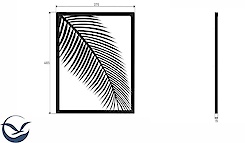 Картина из металла 