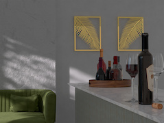 Картина із металу 