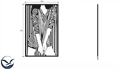 Картина из металла 