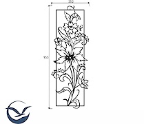 Картина з металу 