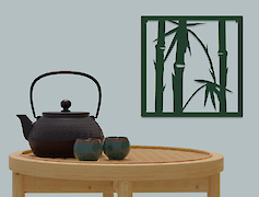 Декоративна картина панно із металу 