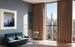 Декоративна картина панно із металу 