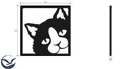 Картина із металу 