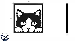 Картина з металу 