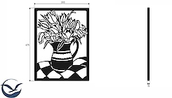 Картина з металу 