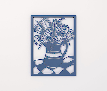 Картина з металу 