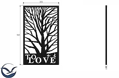 Картина із металу 