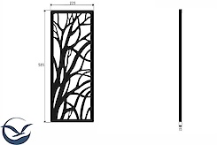 Картина з металу 