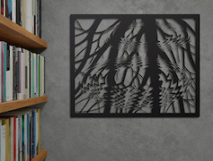 Картина із металу 