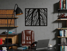 Картина із металу 