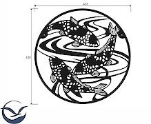 Картина з металу 