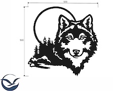 Картина з металу 